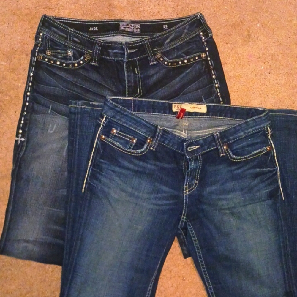 Womens AFFLICTION 'JADE' Jeans (29×33)